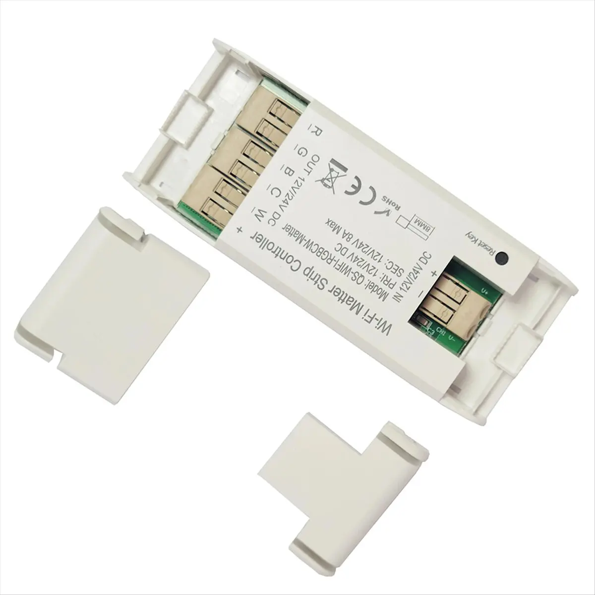 * يوم واحد المادة واي فاي RGBCW تحكم شريط LED ذكي تيار مستمر 12 فولت 24 فولت باهتة ل أليكسا جوجل المنزل Homekit Smartthings App التحكم #3