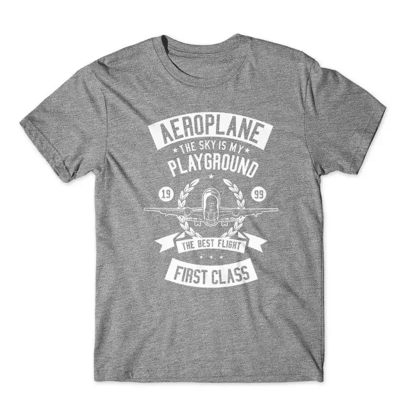 Aeroplane T Shirt 100 Cotton Premium New