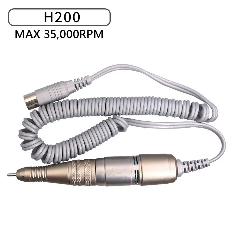 

2025НОВИНКА, 35000 об/мин, SDE H200 H20N, ручка STRONG 210, электрическая коробка управления гвоздями, электромеханическая дрель, ручка, инструмент для ногтей