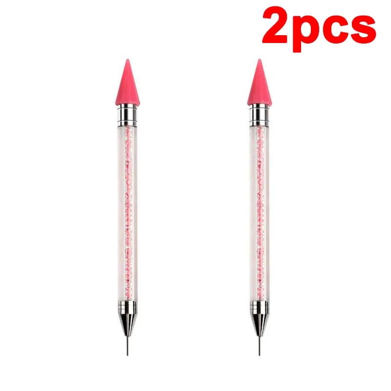 Strass-Applikator-Stift Nagelpunktierer Strass-Picker Wachsstift Diamant-Picker-Stift für Strass-Punktierwerkzeug DB04