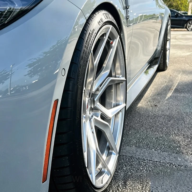 High Quality Classic Sharp Angular Spoke Forged Alloy Rims, Multi PCD Custom ET Offset Aluminum Wheel Rims