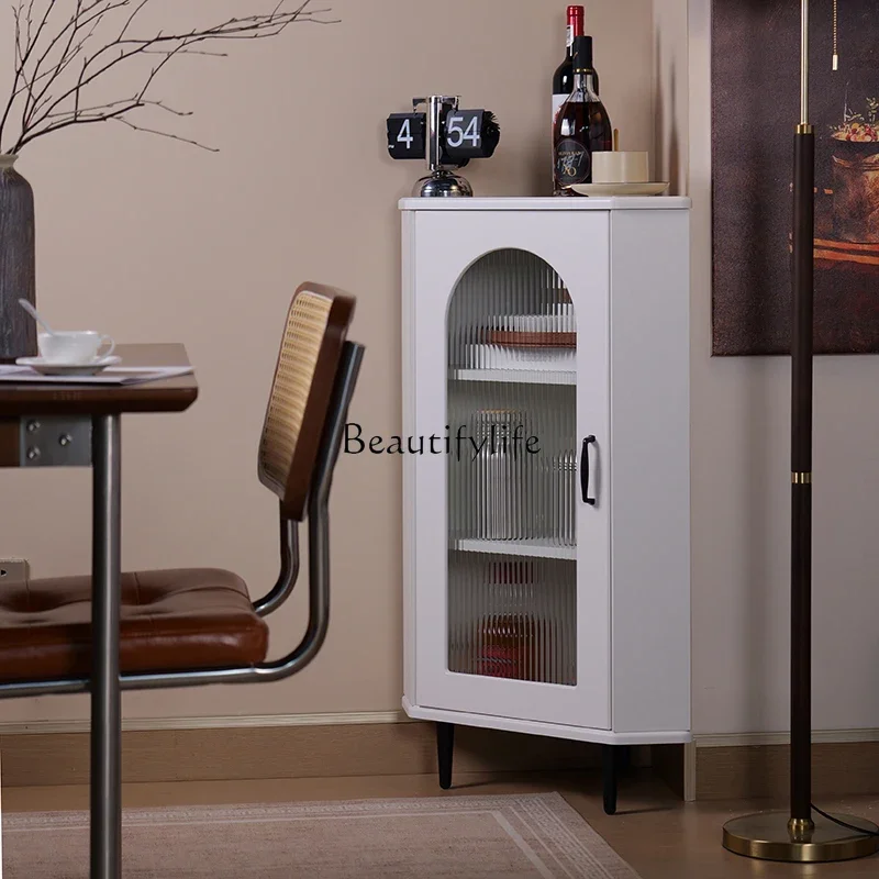 

FG11Corner cabinet, corner living room, triangular cabinet, light luxury, high-end corner cabinet