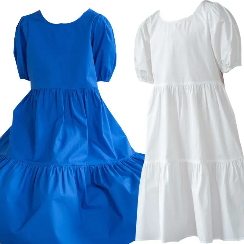 

Tween Girl Clothing Girls Dress Summer Big Girls Casual Dresses Size 6 7 8 9 10 11 12 13 14 15 16 17 18 19 20 Years White Blue