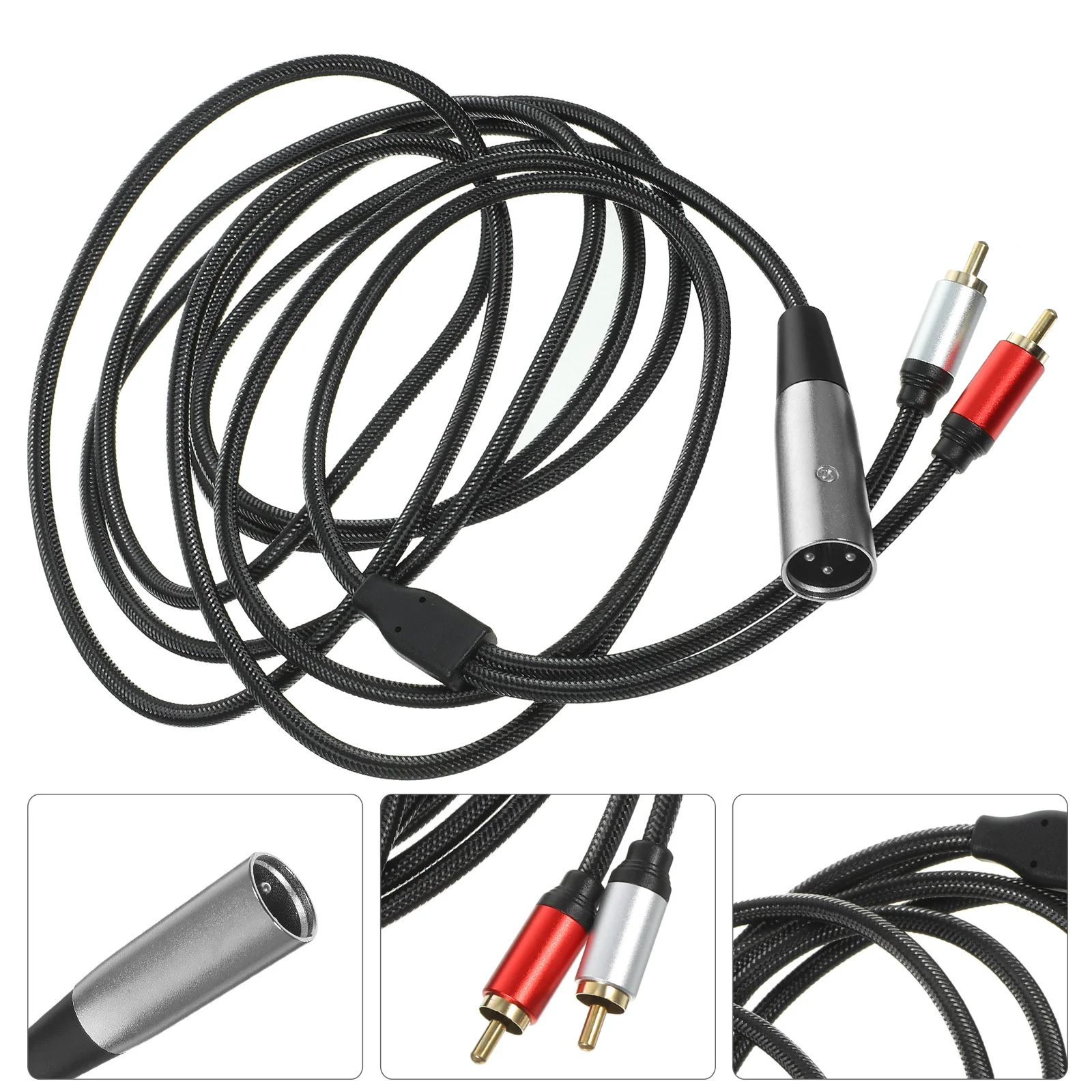 

Xlr to Rca Audio Cable High Quality Signal Transferring Cable for Microphone Sound Equipment Low Noise Transmission