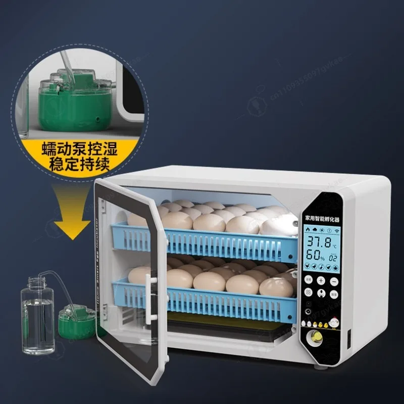 70 Egg Incubator Small Household Automatic High-end Egg Incubator Rutin Chicken Incubator Bird Egg Parrot Intelligent