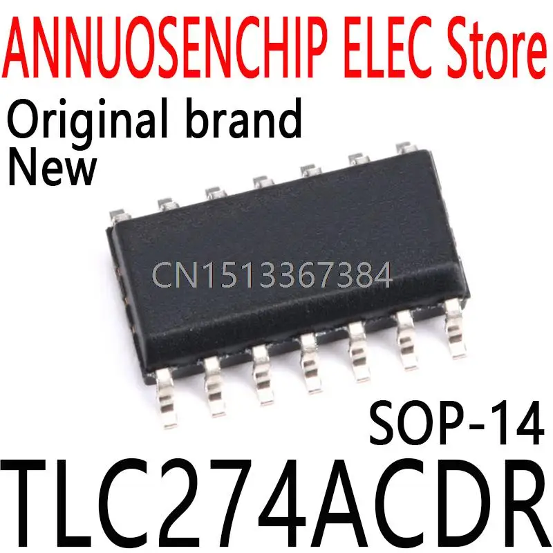 10PCS New and Original TLC274 TLC274C TLC274CDR SOP-14 TLC274ACDR