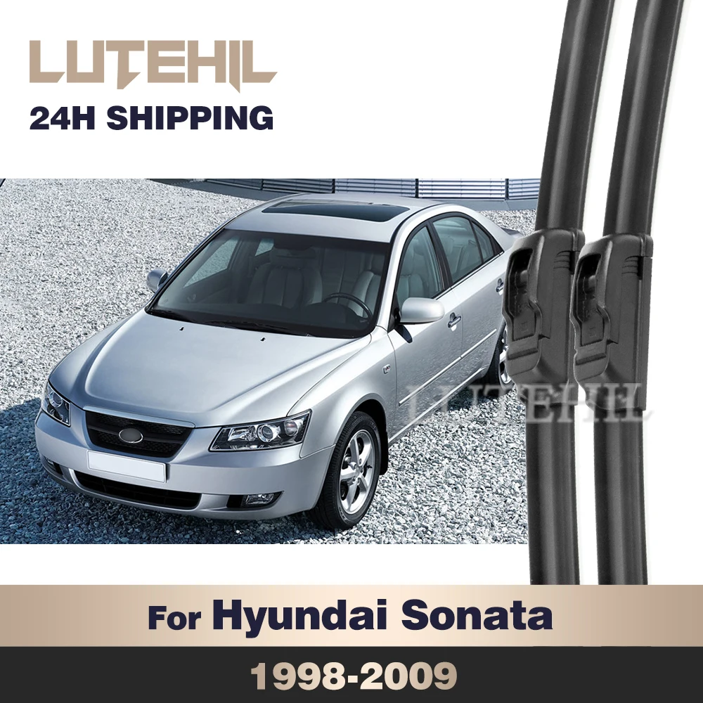 

Для Hyundai Sonata EF NF 1998-2009 2004 2005 2006 2007 2008 щетки переднего стеклоочистителя лобовое стекло щетка для лобового стекла 22 "+ 19"