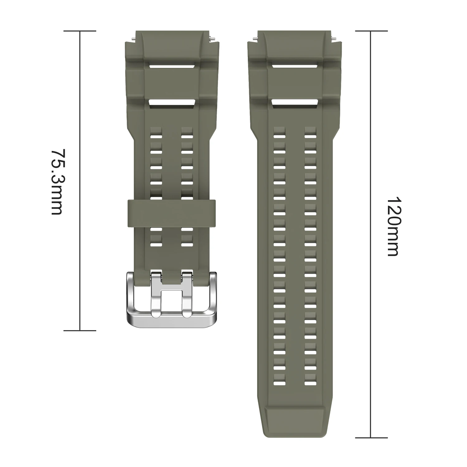 Patent Silicone Watch Band Rubber Watch Strap 22mm 20mm Bracelet for Huawei GT3 GS GT2 PRO Watchband for Honor Magic 2 46mm GT2