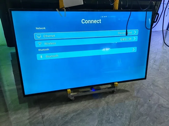 100" 4K  Double Glass Smart LED TV   Android WiFi Smart TV LED HDR  Television 100 Inch