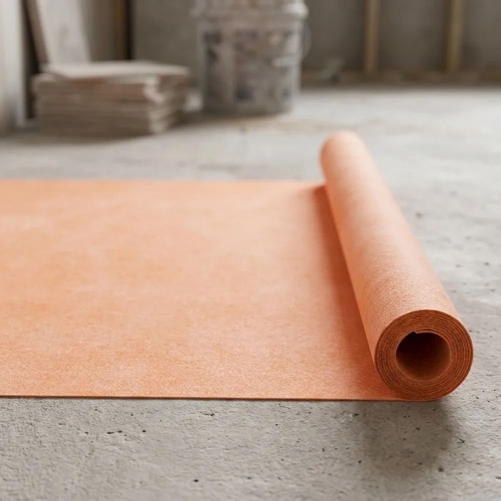 0.98 ft x 32.8 ft Waterproof Membrane for Shower for tile Underlayment Polyethylene Film for Joint Sealing in Bathroom Kitchen