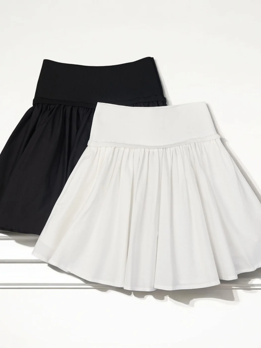 Cotton Embroidered Knitted Loose Waist Casual  Half-length Skirt 2026 A-line Shape Comfortable Fit for All Seasons