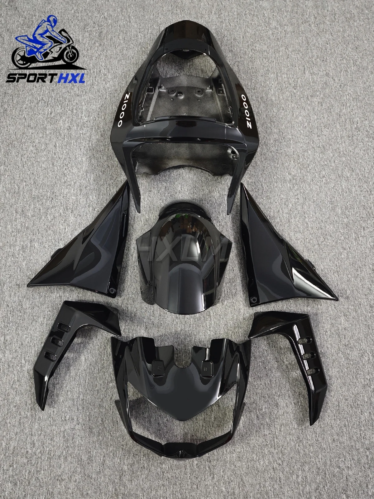 

Fairing Body Kit for KAWASAKI Z 1000 03 04 05 06 Motorcycle ABS Plastic Fairings Carbon Painted look