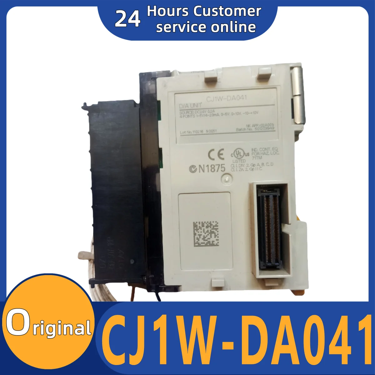 

Brand new original module CJ1W-DA041 CJ1W-DA081 CJ1W-DA021