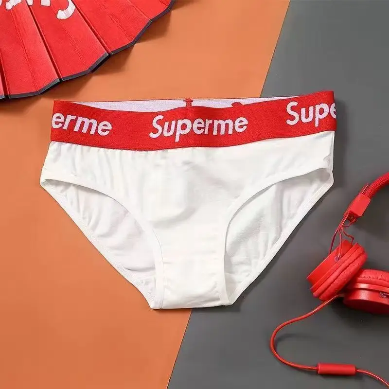 ملابس داخلية نسائية كلاسيكية على الموضة الأوروبية والأمريكية ملابس داخلية نسائية من القطن الخالص مثيرة تسمح بمرور الهواء #4