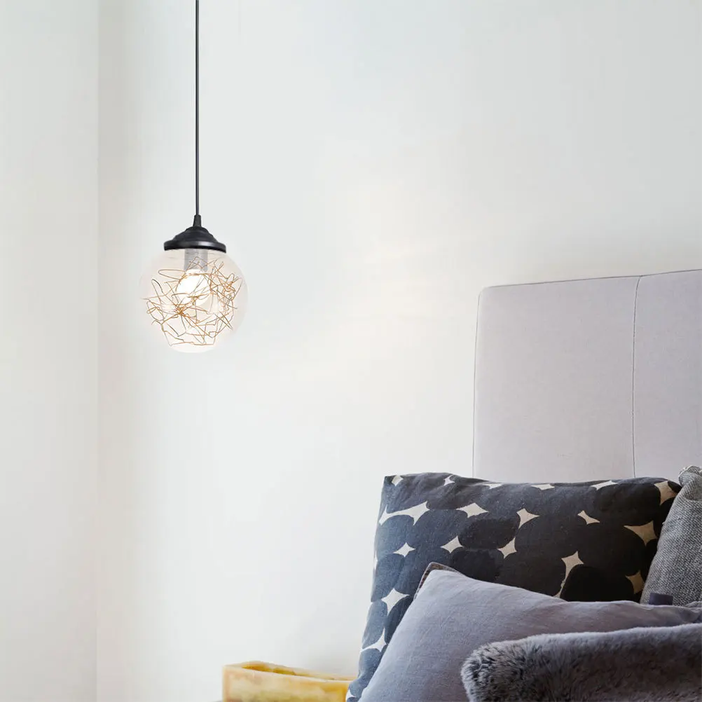 

Glass Globe Lamp Shade White Replacement Decorative Pendant Light Cover for Ceiling Lamp Shades Replacement Glass Shades