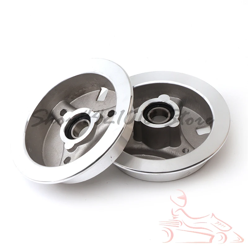 Aluminum Alloy Split Wheels 2.50-4 Aluminum Rims Tricycle Scooter 4 Inch Tire Wheels