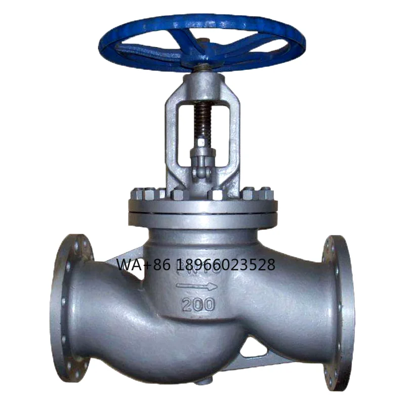 Gost Standard Rising Stem Pn16 Dn250 800lb Cast Steel Globe Valve for Water Oil Gas