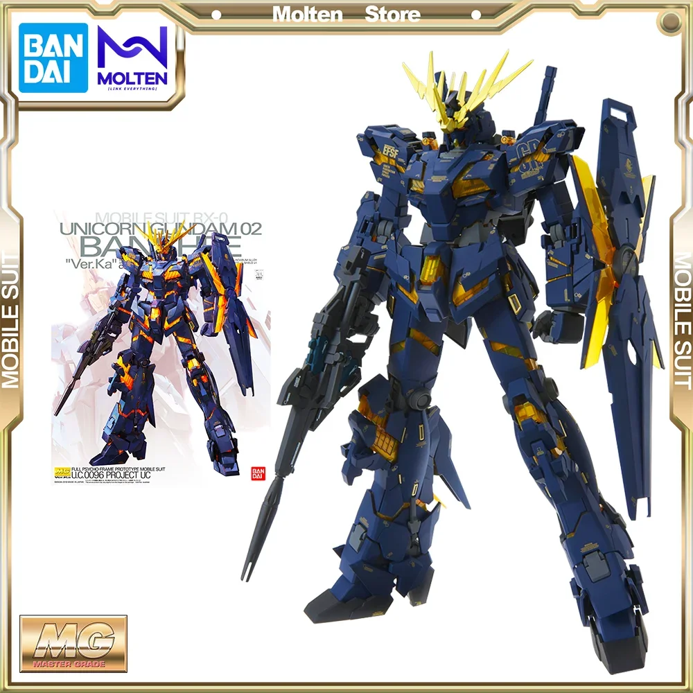 

BANDAI оригинальный MG 1/100 единорог Gundam 02 Banshee Ver.Ka Gundam UC (Единорог) набор моделей Gunpla сборка/сборка