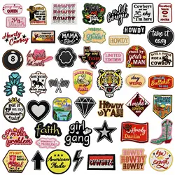 Emblem Clothing Accessories Badge Sticker Embroidered Embroidery Sticker Iron-on Patches