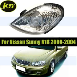Car Headlight Turn Signal Indicator Corner Light Without BulbFor Nissan Sunny N16 2000-2004 Corner Light Lamp