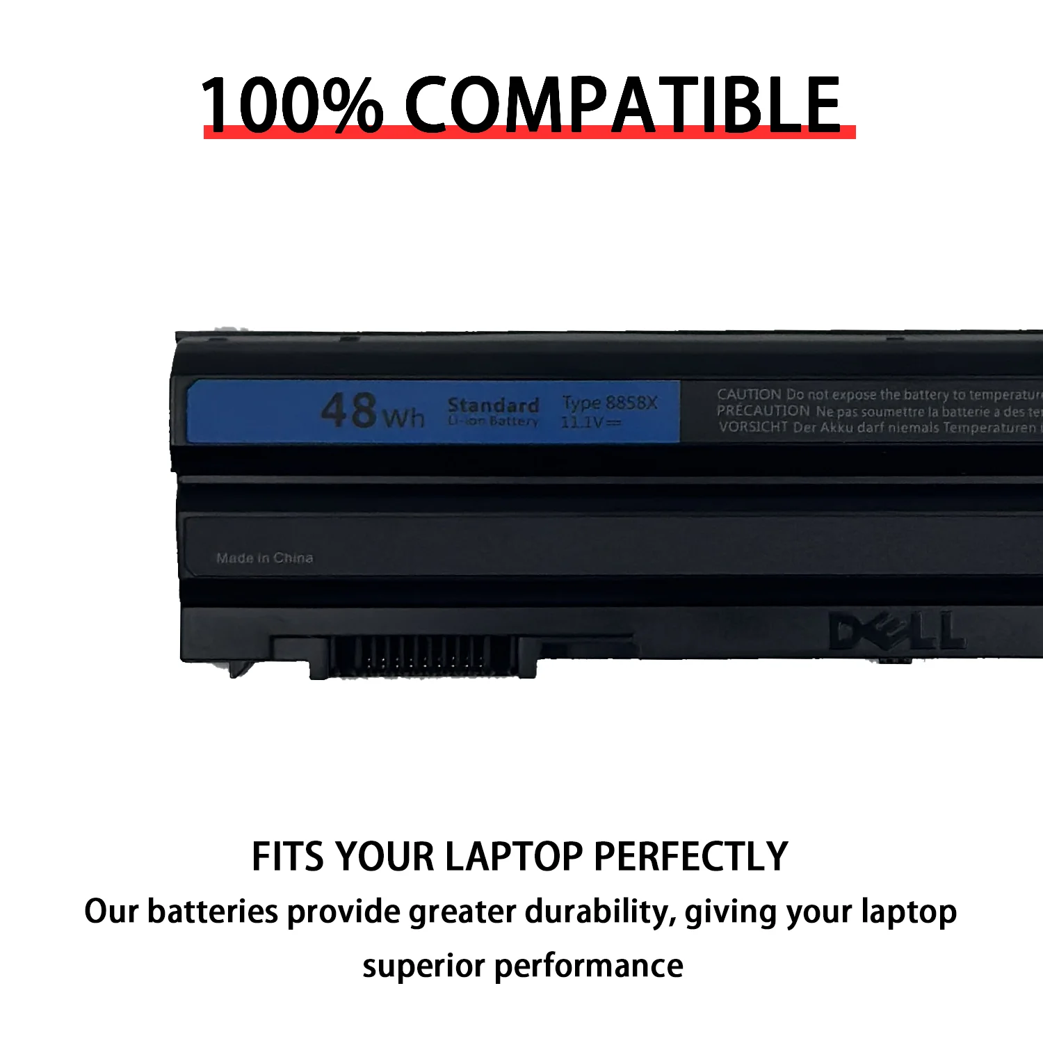 NEW 8858X T54FJ Battery for Dell Latitude E6420 E6430 E6440 E6520 E6530 E6540 E5420 E5430 E5520 E5530 M421R M521R 7720 11.1V