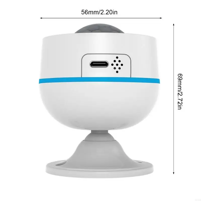 2025 movimiento con batería nueva con detector movimiento opción USB adecuado para fácil instalación en y