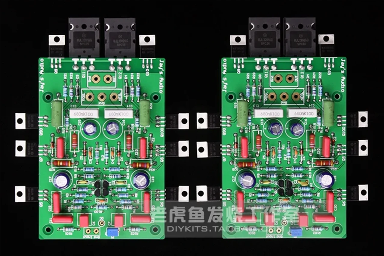 NEW 2PCS Swiss NHB 108 Post Power Amplifier Copy One Without Negative Feedback Amplifier Circuit 2 Tubes Parallel (without SCNP)