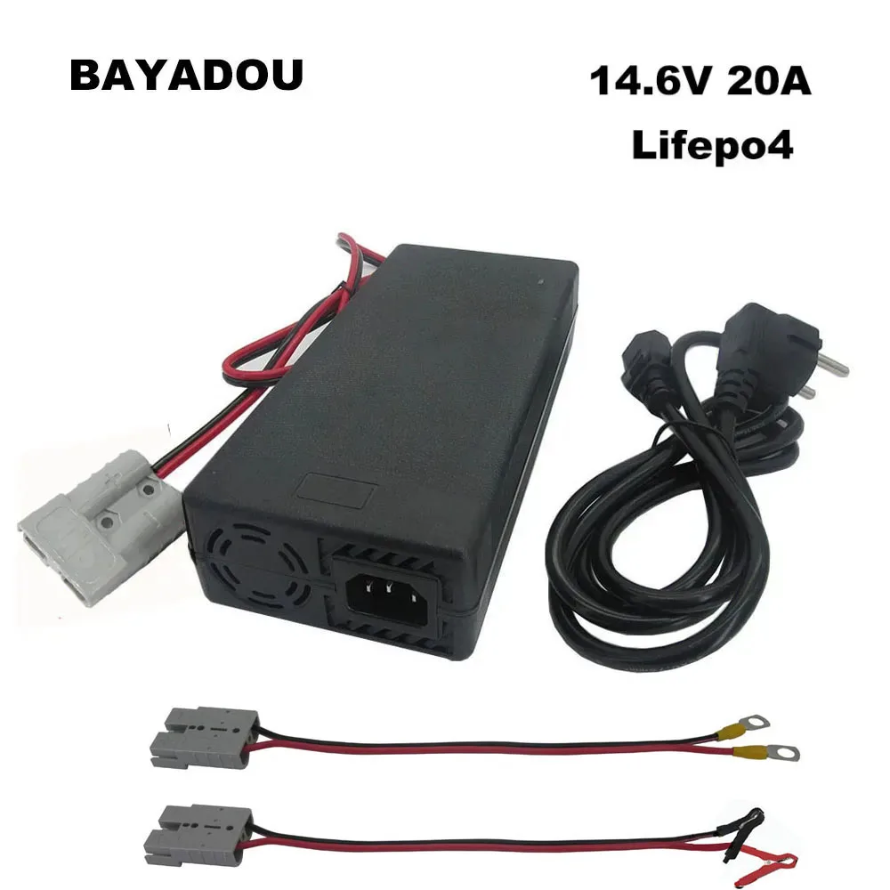14,6 V 20 A Lifepo4 Batterie Ladegerät 12 V 12,8 V 4S Eisen Phosphat USV System Auto LFP Energie