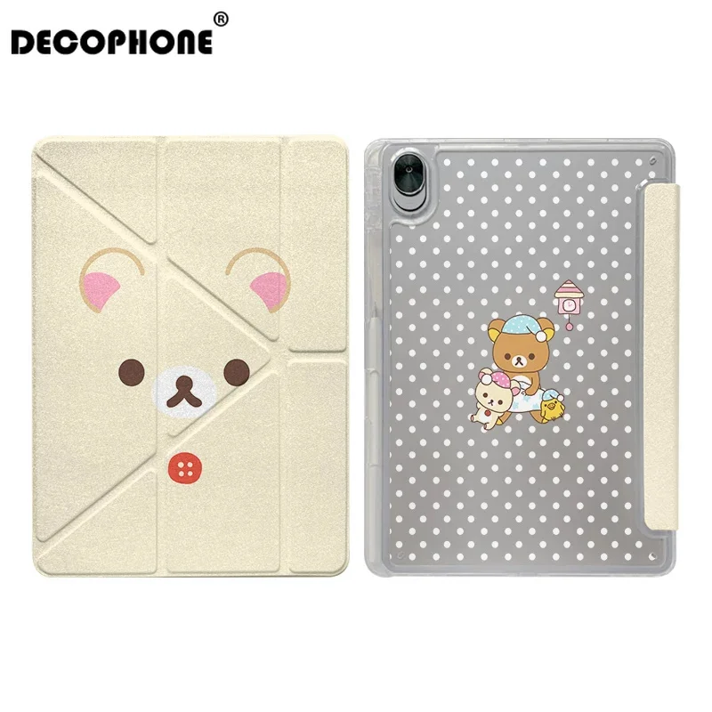 INS STYLE Korean-style 3+Y-fold For Samsung Galaxy Tab S10 FE PLUS/S11/iPad 10/11/12/AIR7/AIR8 13