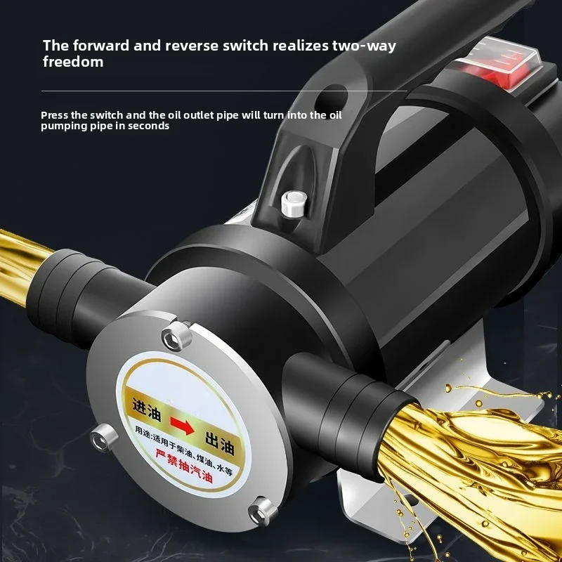 2025 Electric Pumping Diesel Start Stop 12V24V220 Pumping Unit, Self-priming Pump, Strong Suction of Oil Extractor