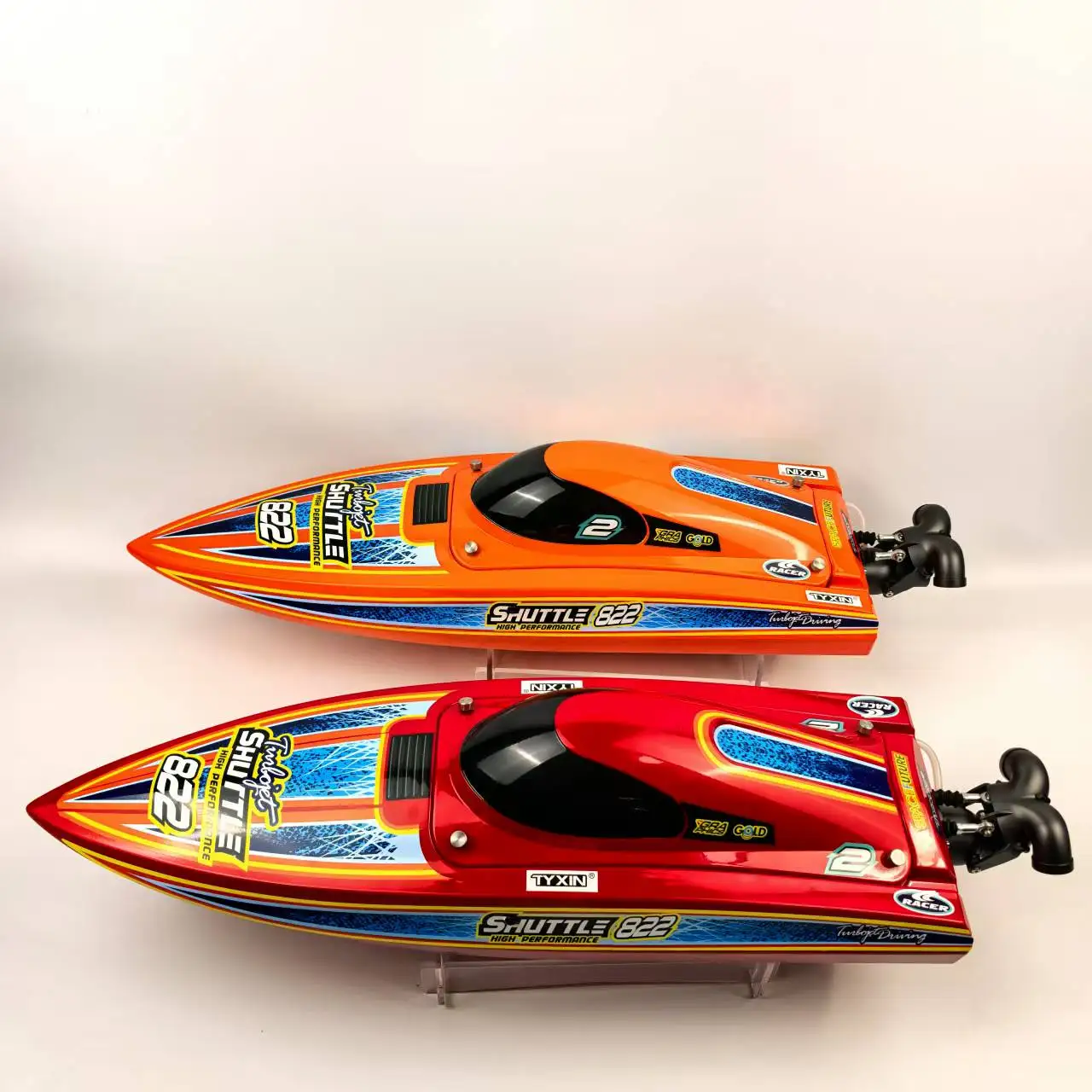 เรือบังคับวิทยุ RC ขนาด 75 ซม. ความเร็ว 50 กม./ชม. รุ่น TX822 มอเตอร์ไร้แปรงถ่าน เรือจำลองความเร็วสูง รุ่น RTR ของเล่นสำหรับผู้ใหญ่ ของขวัญ