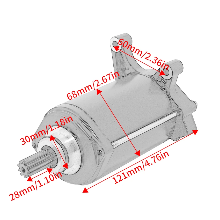 Motorcycle Starter Motor Accessories for BMW R1250GS R1250RS R1250R R1250RT R1200R R1200RS R1200GS R1200RT 12418559213 8559213