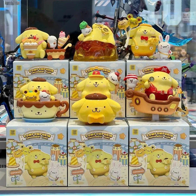 Sanrio Pompompurin Amusement Park Series Blind Box Pudding Dog