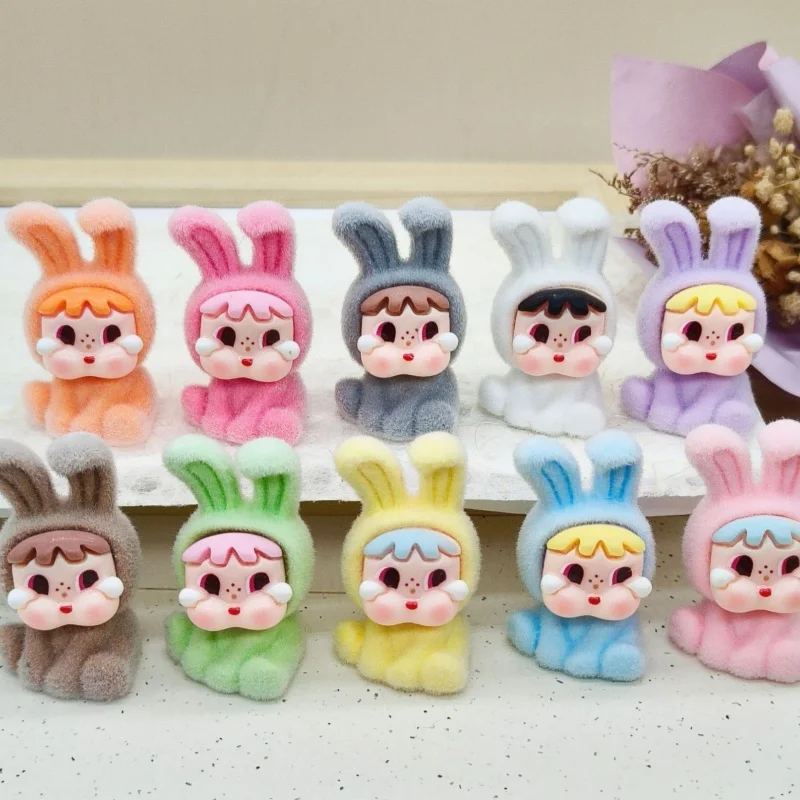 

Cartoon Resin Plush Baby Keychain Pendant Creative Cute 3D Doll Decoration Bag Hanging Gift Wholesale