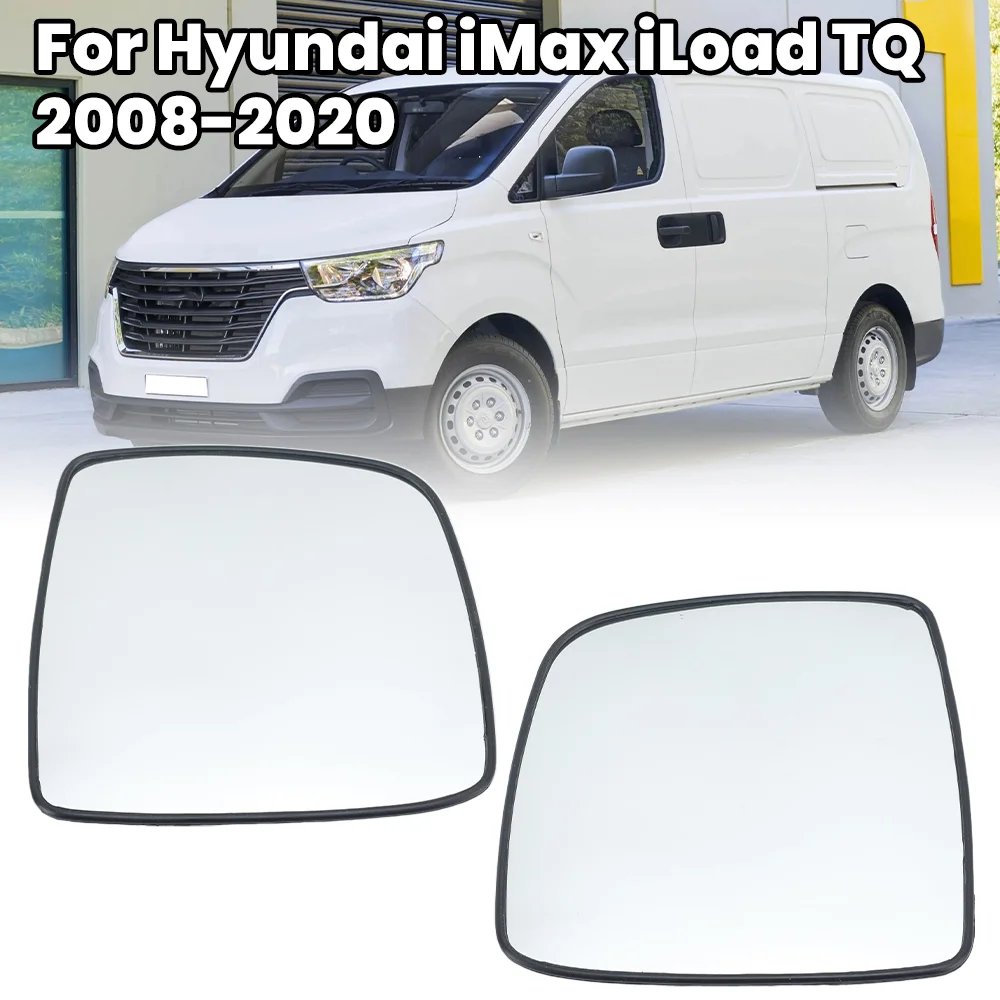

Стеклянные линзы зеркала заднего вида для HYUNDAI H1GRAND STAREX iMAX iLOAD i800 TQ 2008-2020, стеклянные линзы для бокового зеркала с подогревом, автомобильные аксессуары