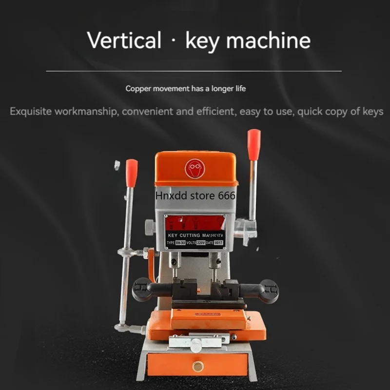 110V/220V Key Copy Machine Vertical Key Cutting Machine For Duplicating Car Keys Door Keys Locksmith Tools Key Cutter