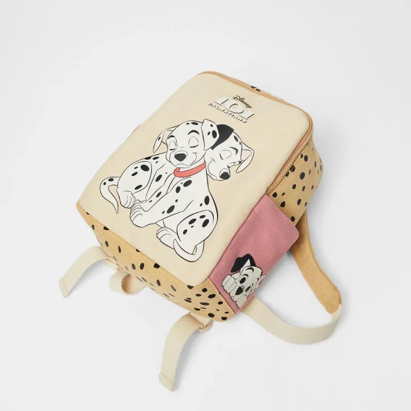 

New Disney 101 Dalmatians Cartoon Backpack for Boys Girls kawaii Schoolbag Kindergarten cosplay storage bag Christmas Gifts