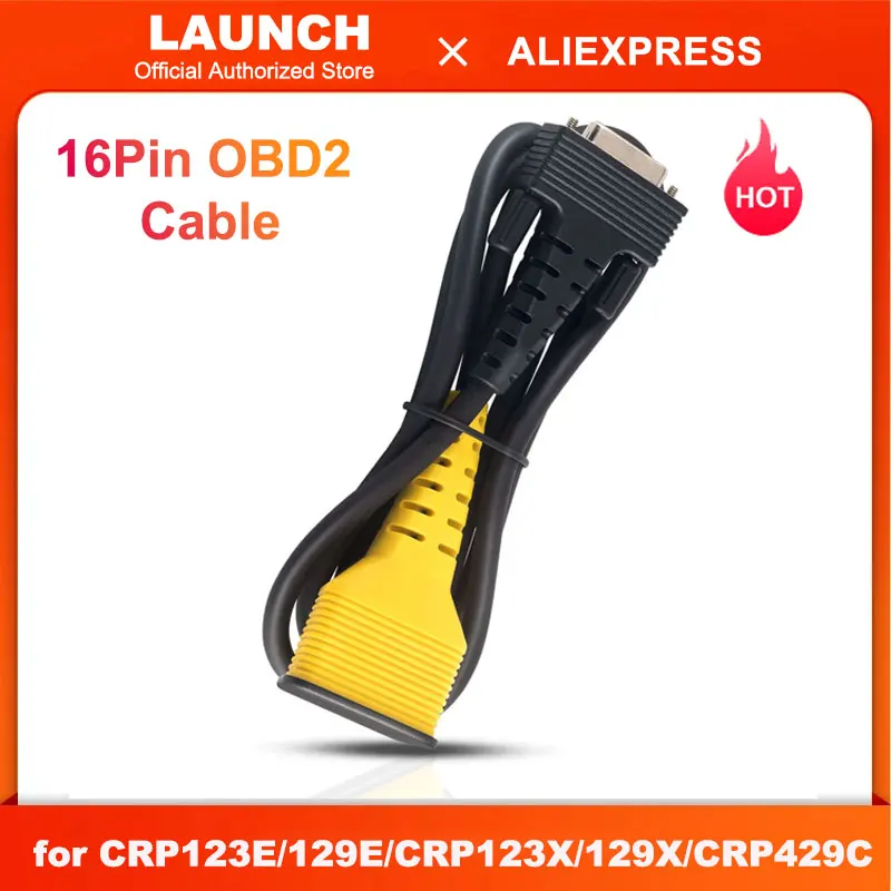 LAUNCH 16Pin OBD2 Cable for CRP123E/129E/CRP123X/129X/CRP429C