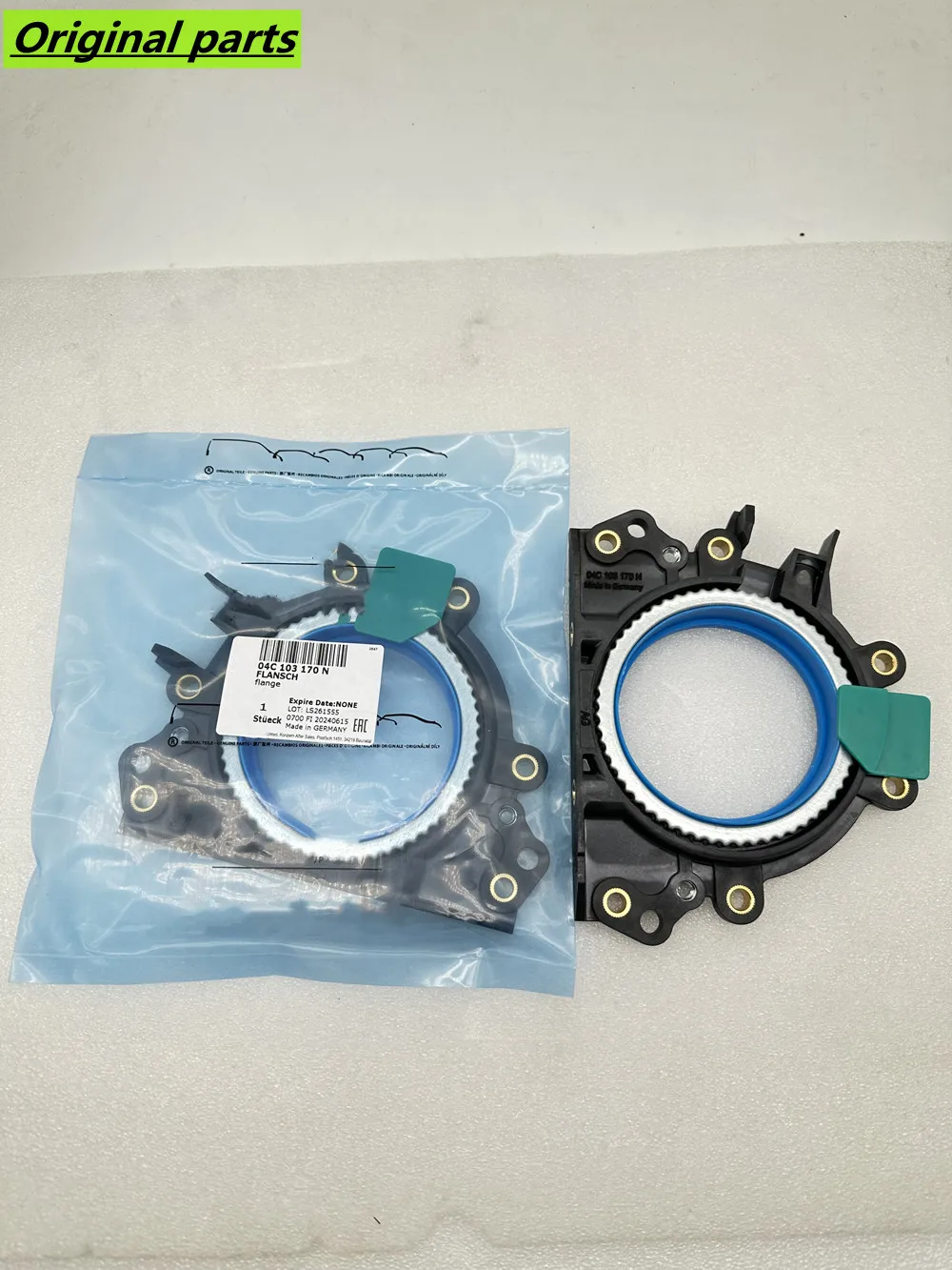 

Оригинальные фланцы уплотнения картера двигателя OEM 04C103170N 04C103170G для VW Golf Variant CG Mk8, Skoda, Seat 1.6L CWVA