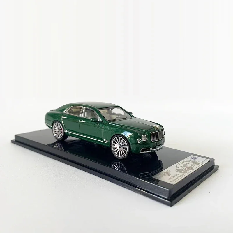 Scmodels 1:64 Modelo de coche Mulsanne Aleación Colección de vehículos fundidos a presión - Revestimiento verde