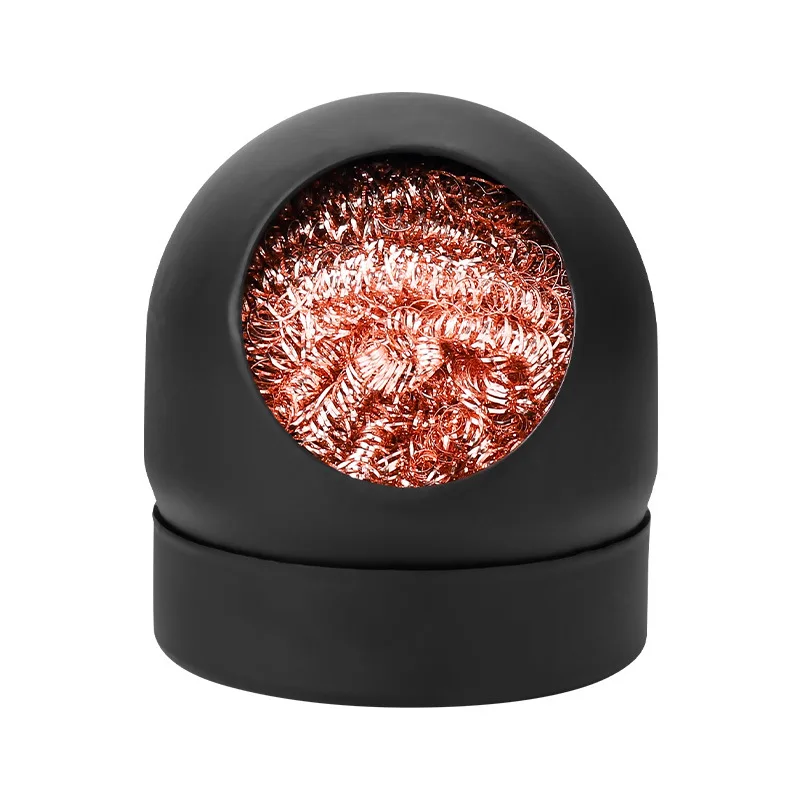 Filo metallico con supporto Set Spugne per saldatura Pulitore per punta in ferro per saldatura Sfera per filo per pulizia in acciaio Saldatura