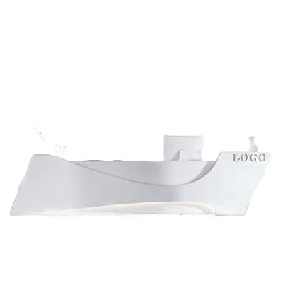 

*High Precision Commercial Bar Counter Table for Woodworking Durable Modern Design Cashier Counter Painted Front Desk