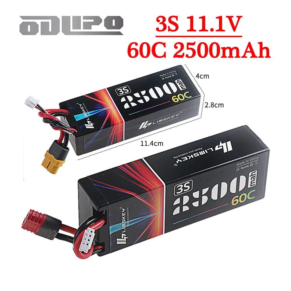 

11,1 В 60C 2500 мАч 3S RC Drone Battery T XT60 Plug FPV Перезаряжаемые Lipo аккумуляторы для радиоуправляемых автомобилей, грузовиков, лодок, вертолетов