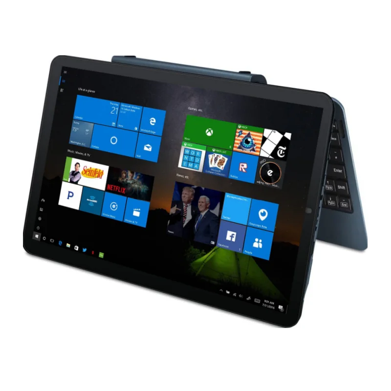 

Распродажа флэш-памяти 4 ГБDDR + 32 ГБ 10,1-дюймовый мини-ПК 2 в 1 X3 Windows 10, планшет с клавиатурой 1280*800 IPS, четырехъядерный процессор, совместимый с HDMI