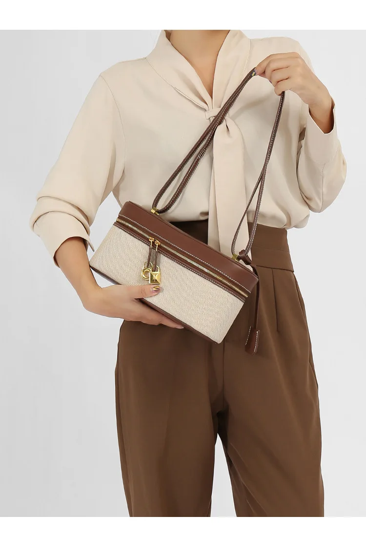 

Элегантная стеганая женская сумка через плечо, новинка 2023 года, винтажная сумка через плечо из искусственной кожи с металлической цепочкой для повседневного стиля