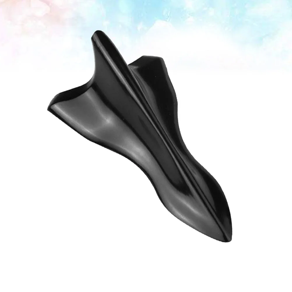 

Roof Decor Cuspidal Auto Empennage Lightweight Plastic Black Durable Cool Car Accessory Vehicle Roof Universal