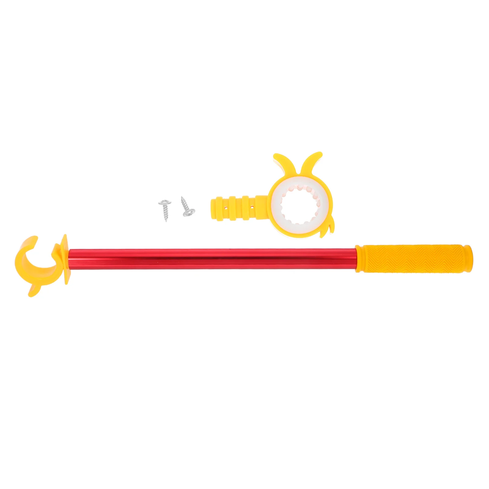 

Window Artifact Draw Rod for Blinds Roller Stick Handle Cordless Pull Wand with Hook Adjustment Curtains