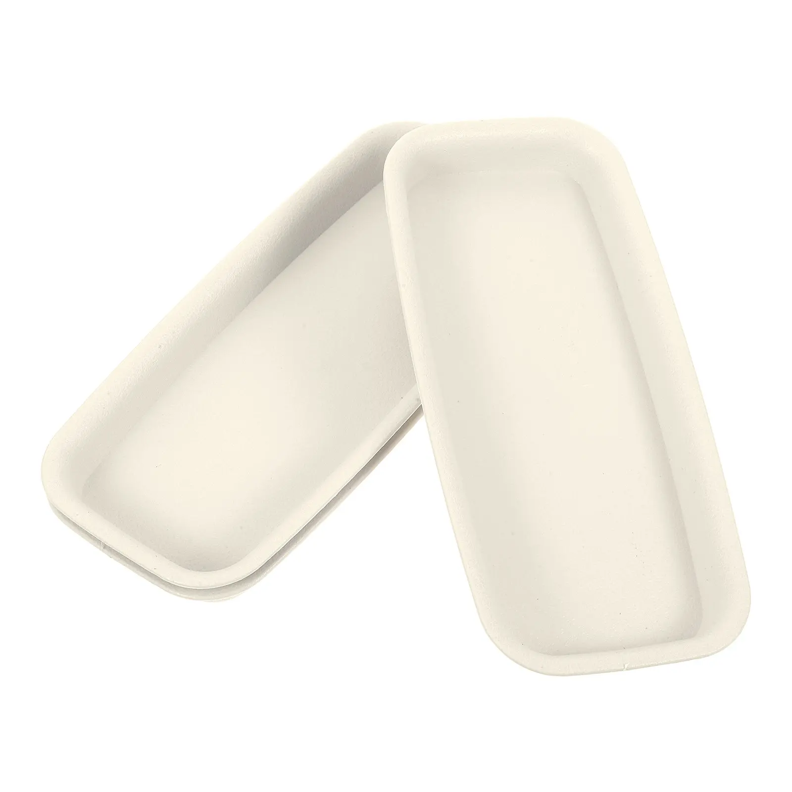 3Pcs Plastic Flowerpot Water Plates Multi-Functional Gardening Trays Non-Slip Anti-Fade Rectangular Plant Pot Trays for Balcony