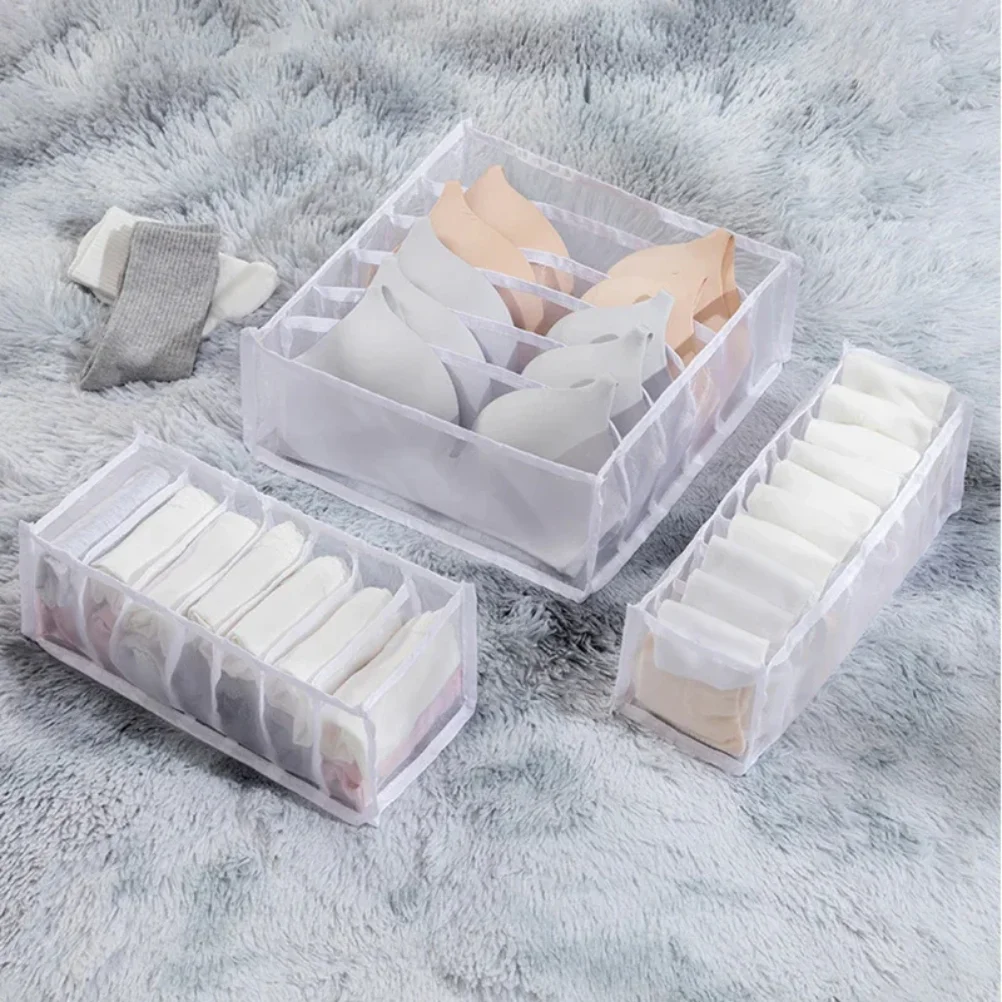 Bra Socks Storage Box Travel Underwear Cabinet Drawer Panties Scarf Organizers Bedroom Wardrobe Clothing Storage organizadore