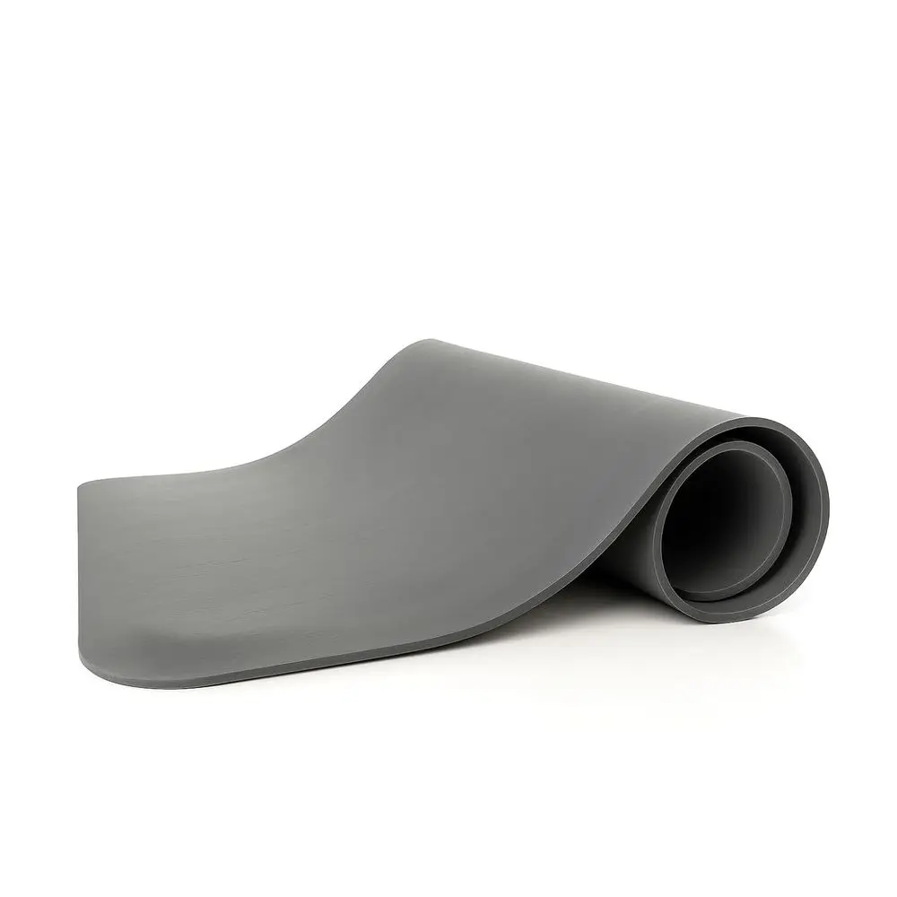 44031250 Pro Top Indoor Anti-atique loor Mat, Rubber, 3'x12', Grey